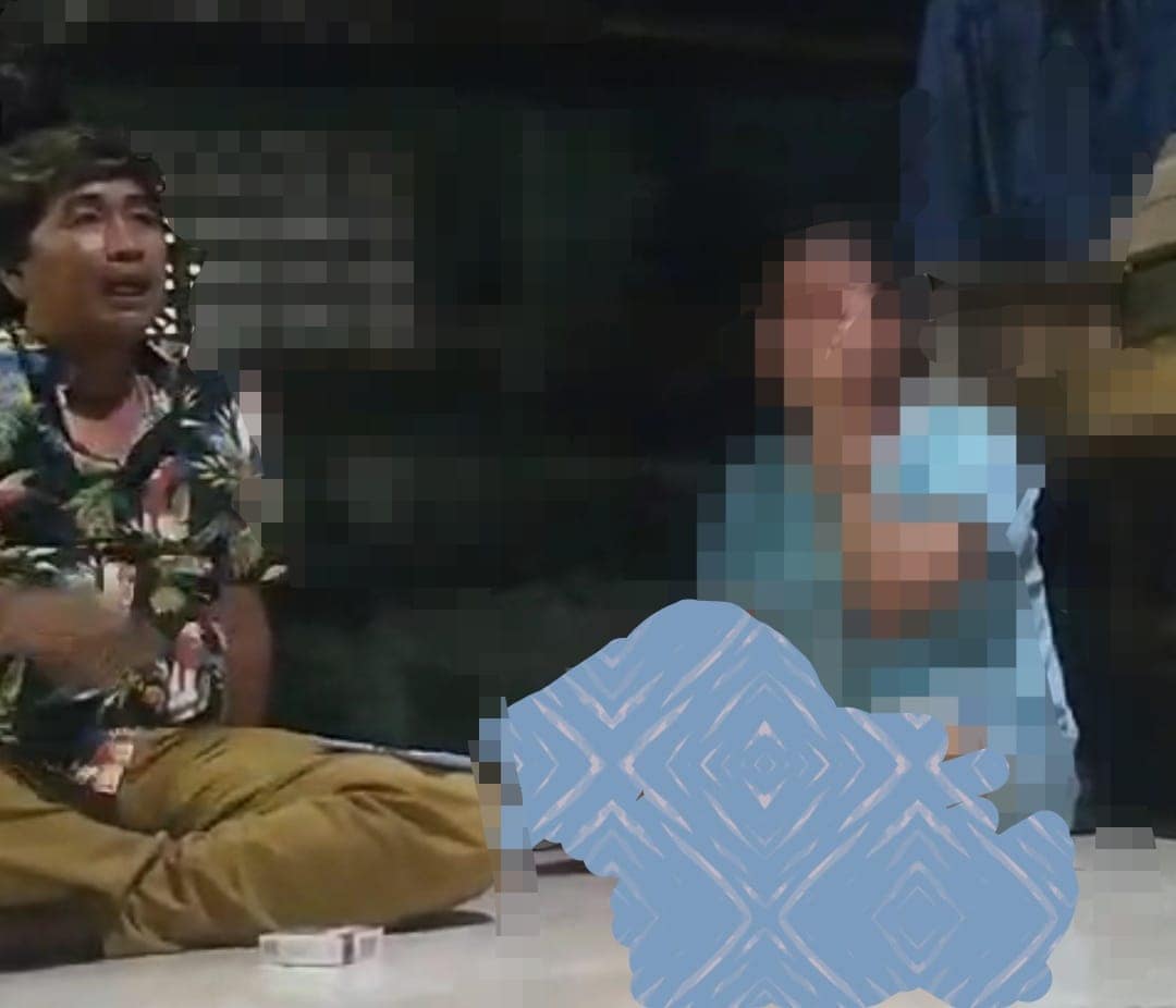 Momen saat wawancara dengan salah satu korban.