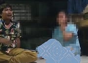 Momen saat wawancara dengan salah satu korban.